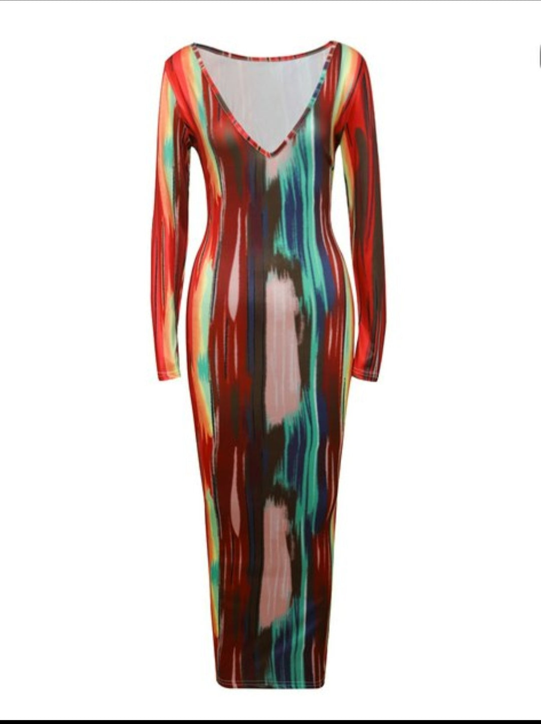 Bright Colorful Dress Xlarge